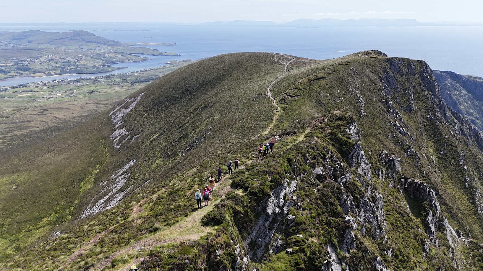 The Pilgrim's Path ascent